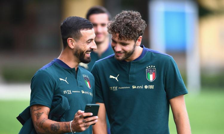 Juve, senti Caputo: 'Locatelli è con noi al Sassuolo e spero possa restarci' 