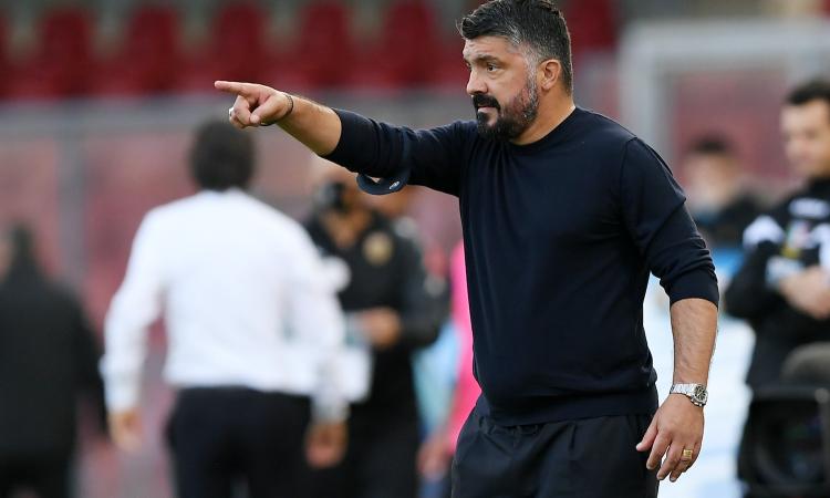 Napoli, Gattuso: 'Ma che scudetto! Il nostro obiettivo è un altro'