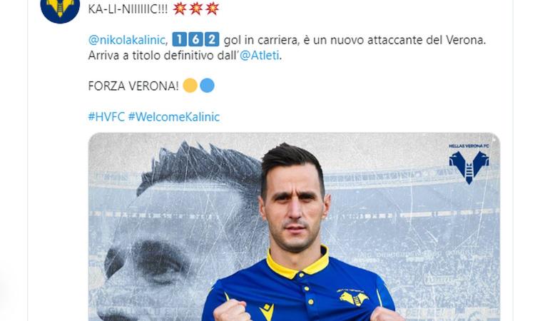 Ds Verona: 'Juve? Ci serve tempo, abbiamo cambiato tanto. Kalinic...'