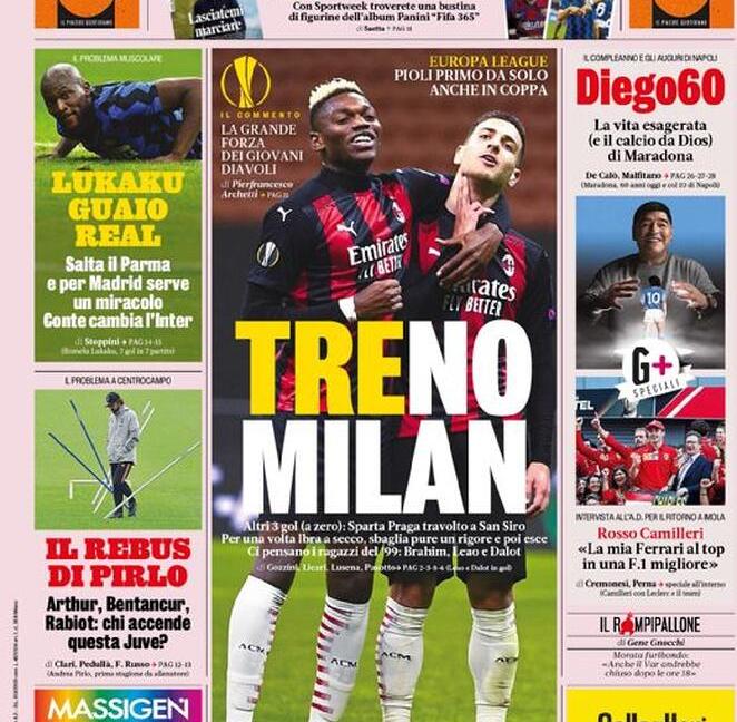 'Pirlo, il tempo stringe': Juve, le prime pagine di oggi