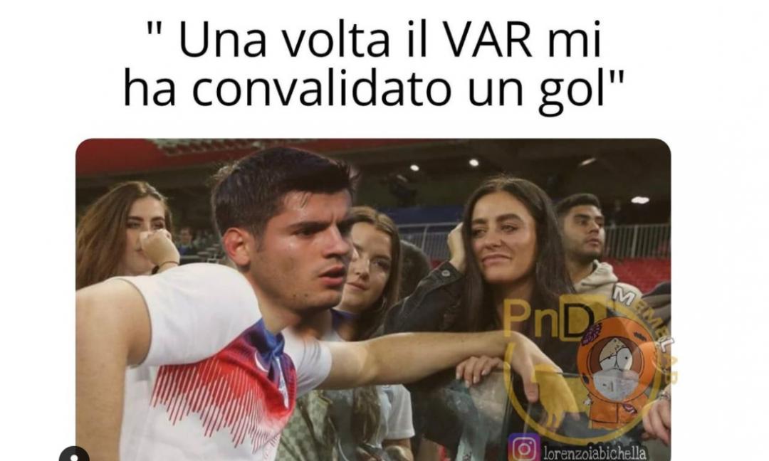 Juve, Morata è ancora virale sui social: 'Un gol valido? Impossibile!' GALLERY