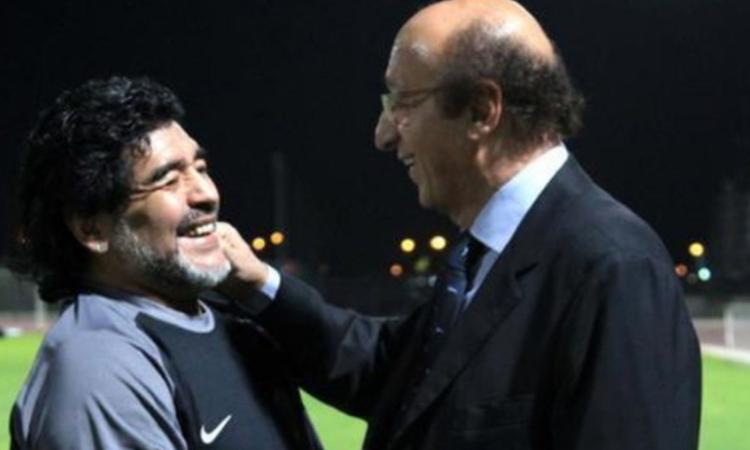 Moggi: 'Maradona non era professionale, ma era altruista e rivoluzionario'