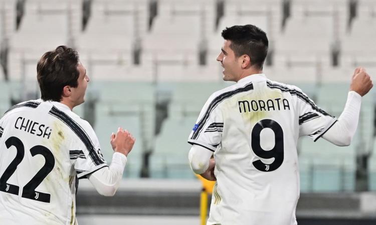 Juve, lodi a Morata: 'Voleva fermare il tempo'