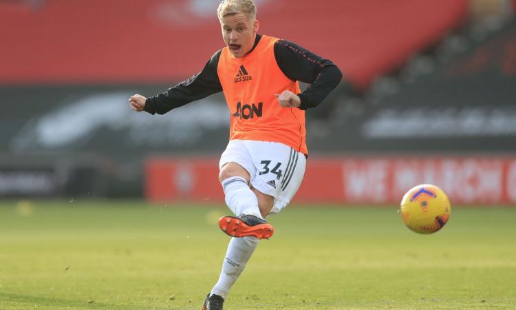 Juve, con Ronaldo verso lo United si riapre la pista Van De Beek