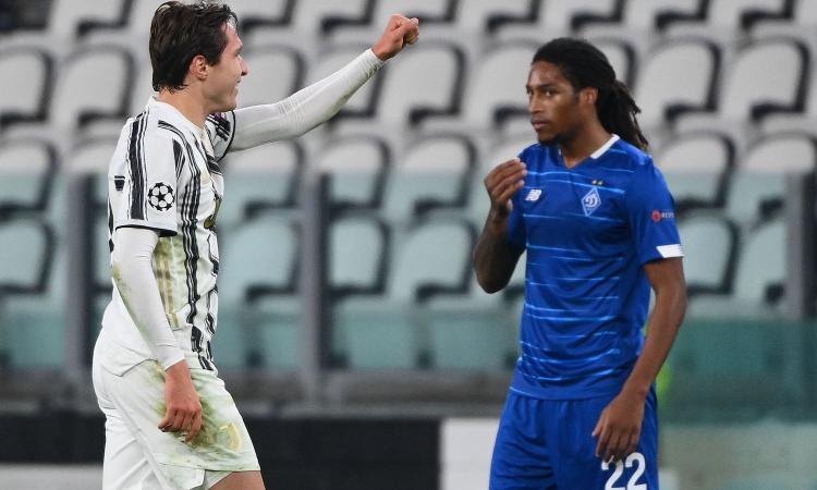 Juve-Dinamo Kiev, TOP e FLOP al 45': Chiesa senza paura, McKennie nel ruolo giusto