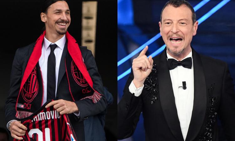 Sanremo, Amadeus: 'Ibra? Dopo il derby non gli ho telefonato'