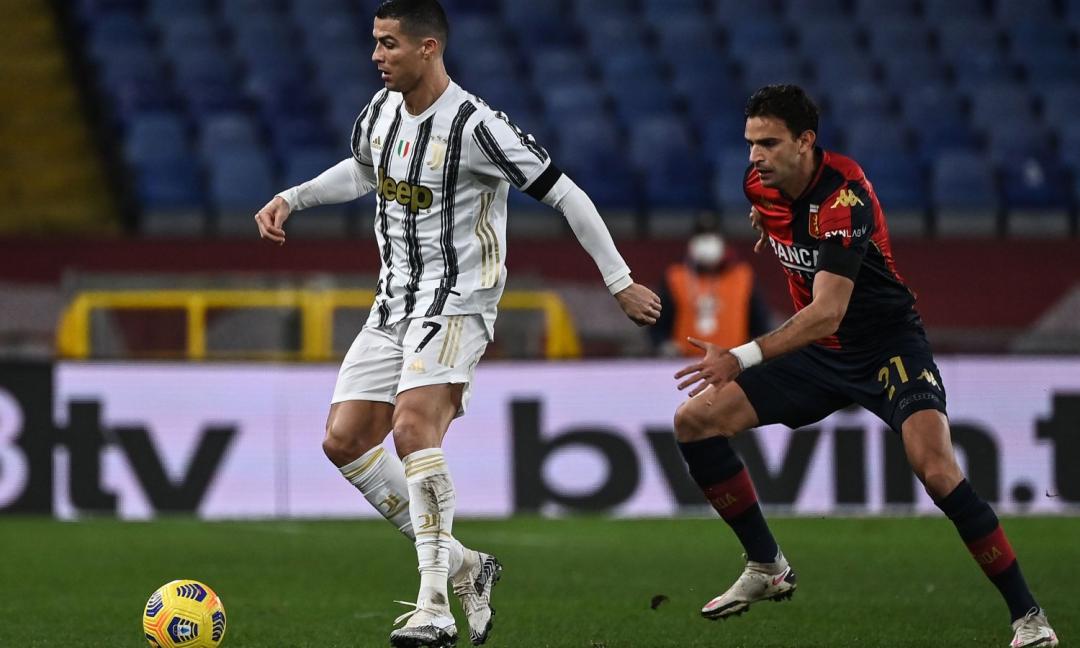 Juve-Genoa, i gol di Bonucci e i record bianconeri: le statistiche