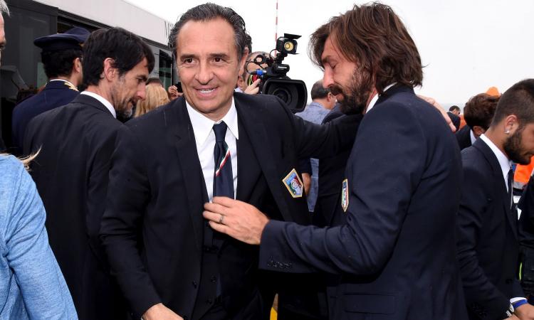 Juve-Fiorentina, Pirlo racconta il suo legame con Prandelli