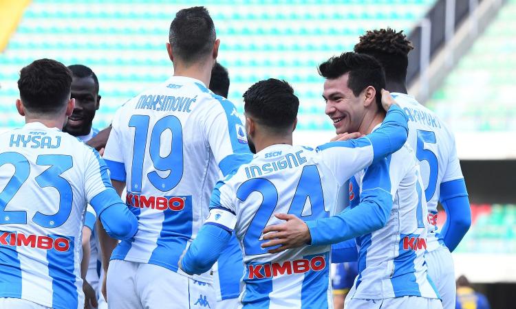 Napoli-Juve, tre assenze tra gli azzurri