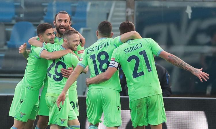 Serie A: la Lazio schiaccia l’Atalanta, -2 dalla Juve