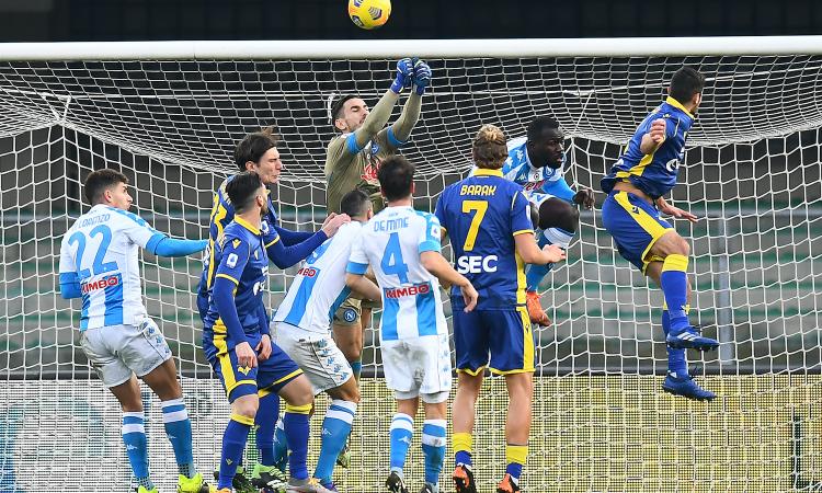 Napoli ko a Verona, la Juve si riprende la zona Champions!