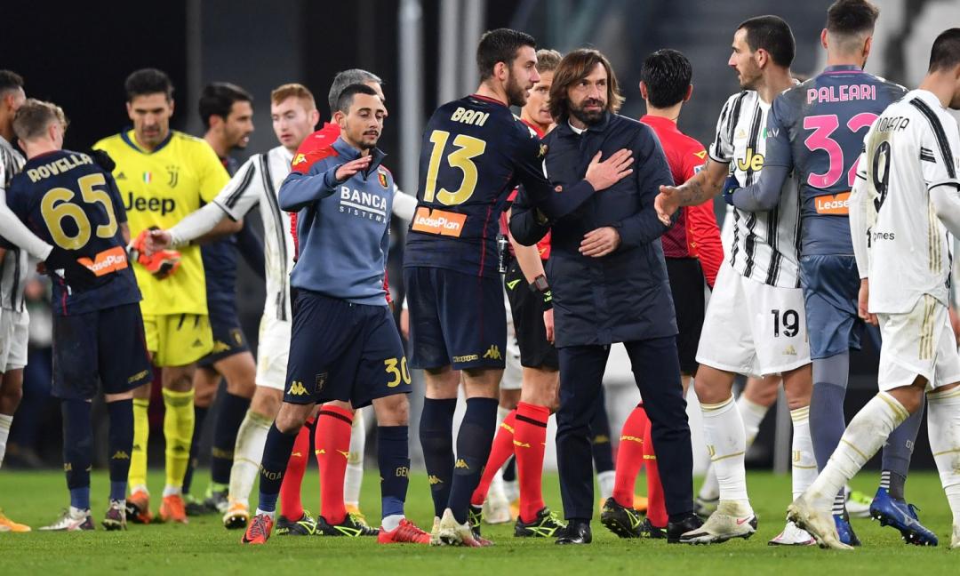 Pirlo: 'Ci siamo complicati la vita, felice per i giovani. La gara con l'Inter non è decisiva'
