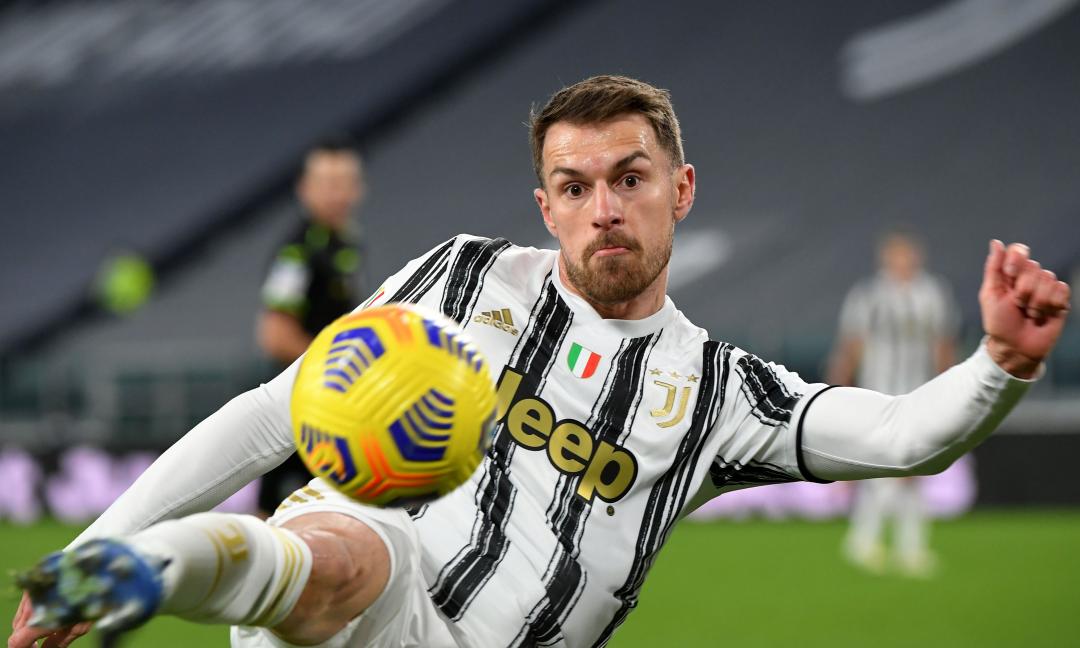 Juve, il gol del giorno manda Ramsey in copertina VIDEO
