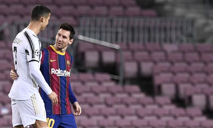 Messi e Ronaldo top scorer di Juve e Barcellona nel 2021: cos'hanno in comune