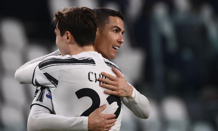 Chiesa e gli allenamenti con Ronaldo: 'Lui è il migliore in questo'