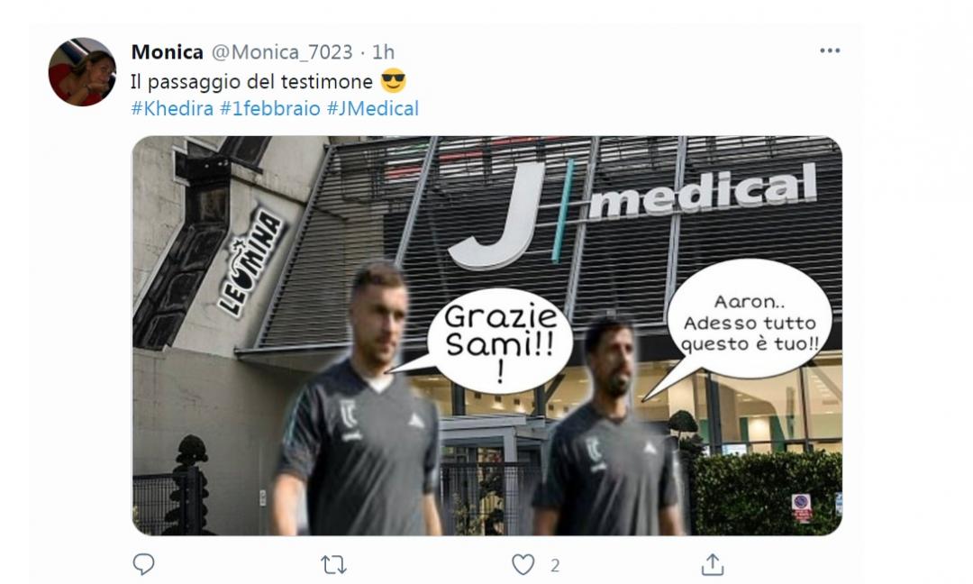 Juve, i tifosi ironizzano sull'addio di Khedira: 'J Medical in lutto' GALLERY