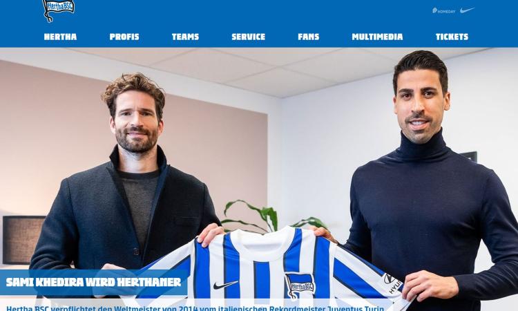 Khedira si presenta all'Hertha: 'La mia forma? Quando ti alleni con CR7 e Chiellini...'