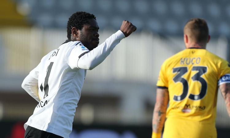 Spezia, Gyasi: 'Sfida alla Juve? Ecco cosa chiederò a Ronaldo'