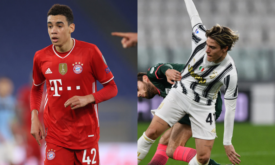 Il boom di Musiala fa infuriare gli juventini: 'A 17 anni titolare in Champions, la Juve ha paura di lanciare Fagioli'