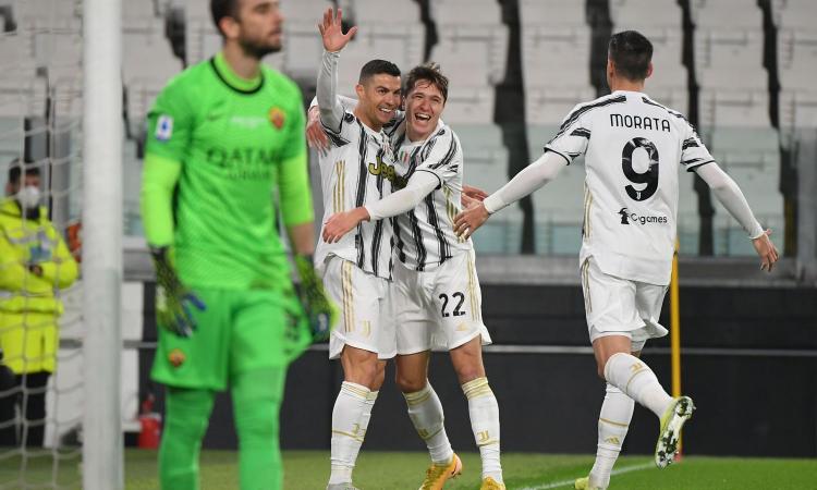 Juve-Roma 2-0, PAGELLE: la vecchia guardia dà il più grande segnale di futuro. Ronaldo e Chiellini: oro bianconero