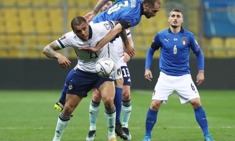 Italia-Irlanda del Nord, la pagella di Chiellini: 'Si esalta, è in formato Europeo'