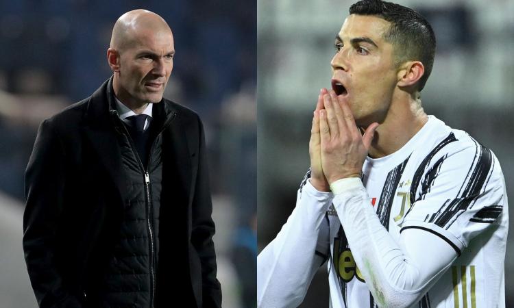 'Zidane e Ronaldo di nuovo insieme? L'Atalanta decide se sarà alla Juve'