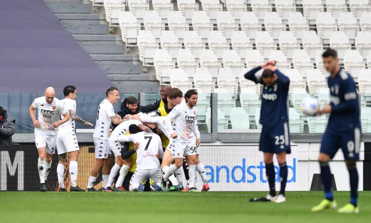 La Juve affonda allo Stadium: Gaich trascina il Benevento, Pirlo a -10 dall’Inter