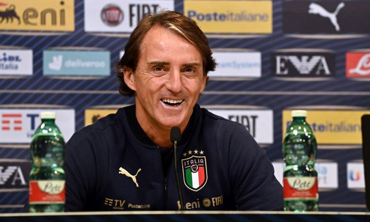Mancini: 'Bernardeschi? Può essere che giochi. Sembra di essere tornati a Balotelli...'