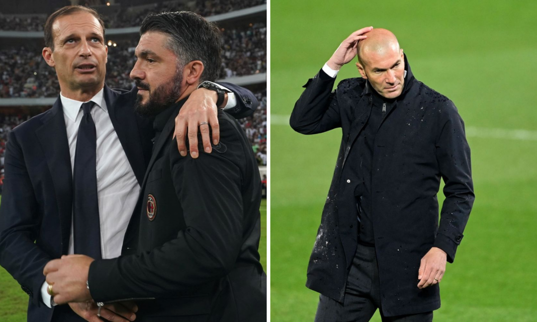 Da Allegri a Zidane, passando per l’idea Gattuso: Juve, casting pronto se salta Pirlo