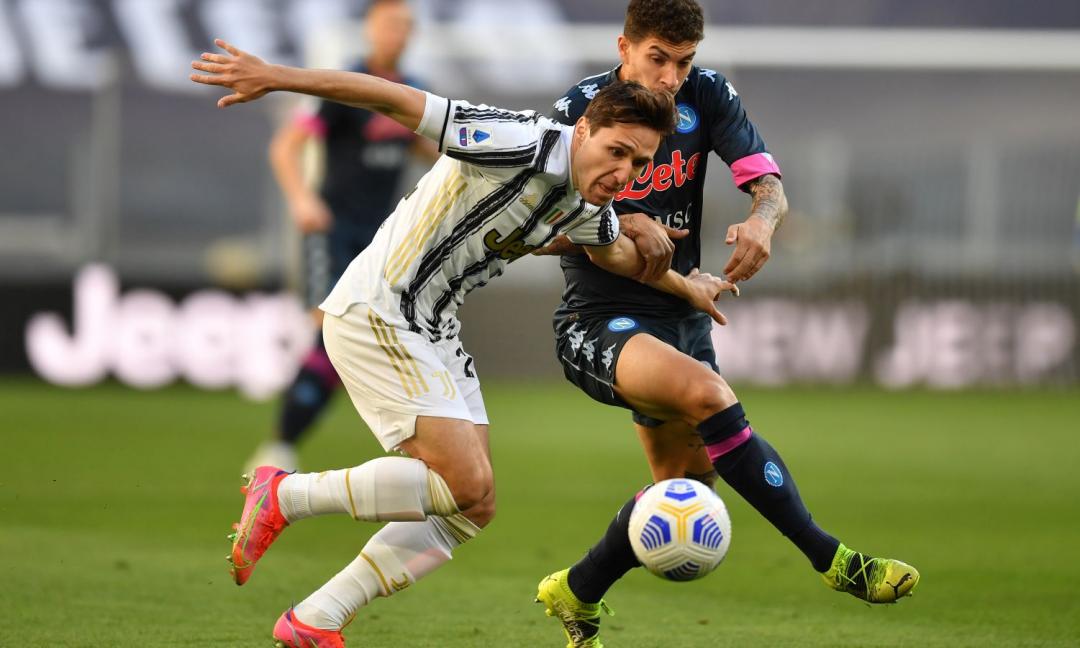 Juve-Napoli e lo strano caso di Chiesa: è la seconda volta che gioca la 3a giornata