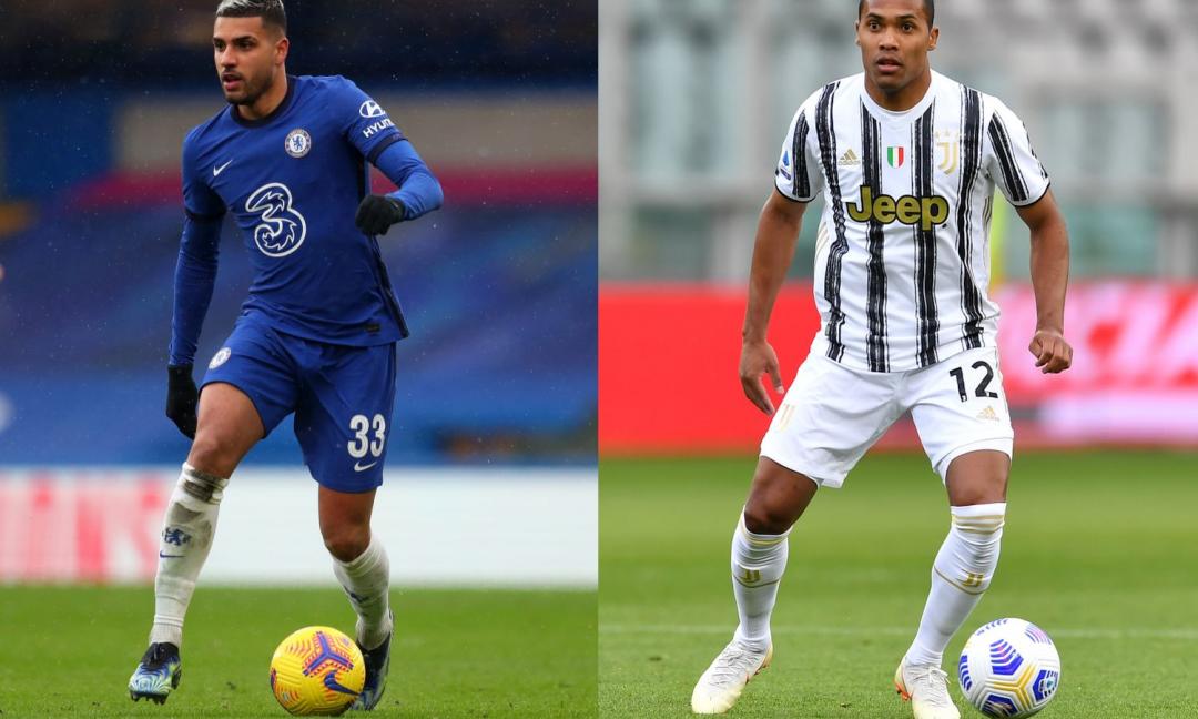 Juve, Emerson-Alex Sandro è lo scambio ideale! Contatti continui, ecco tutti i vantaggi