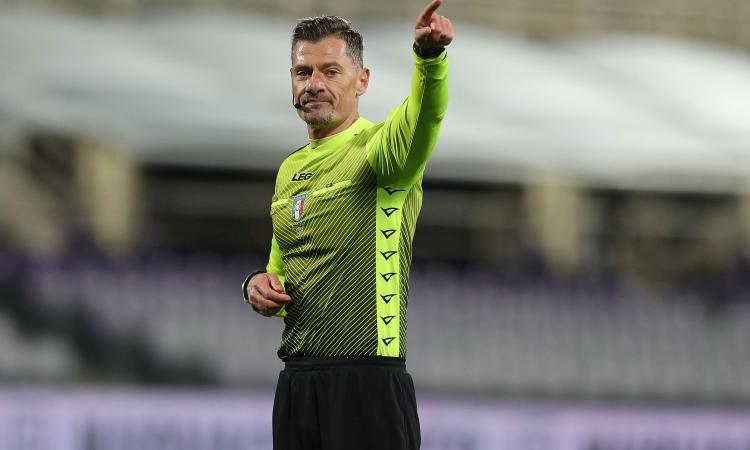 Sassuolo-Juve, l'arbitro sarà Giacomelli: designato il sestetto