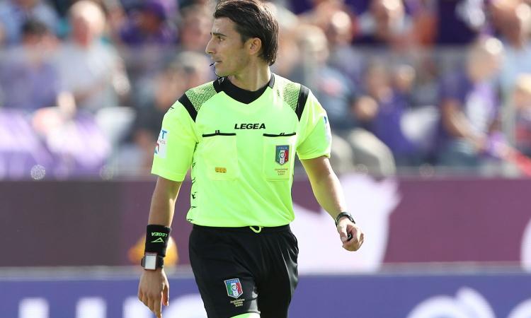 Juve-Samp, ecco l'arbitro della gara. La designazione completa