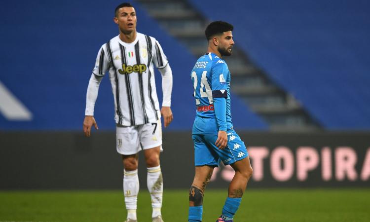 Insigne e l'idolo Del Piero: con la Juve sarà ancora sotto esame per Napoli