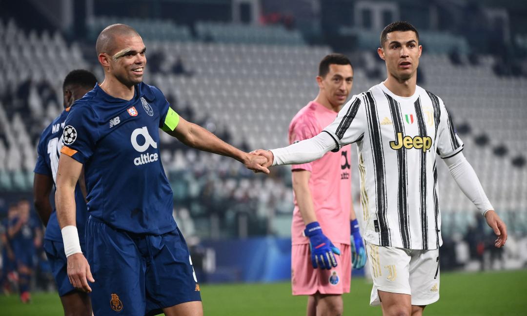 Pepe: 'Vorrei che Ronaldo tornasse in Portogallo, ma alla Juve è felice'