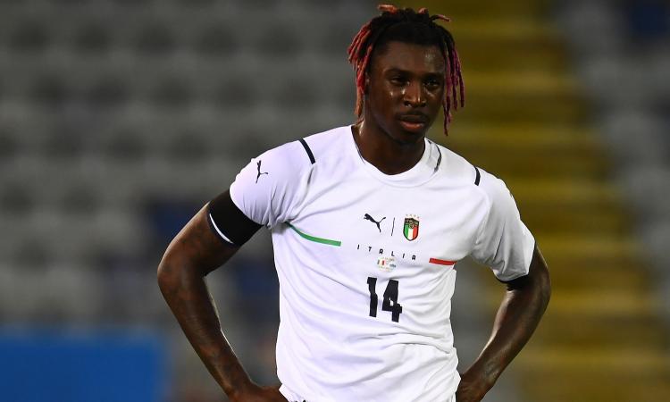 Kean in gol con l'Italia: la quota del gol