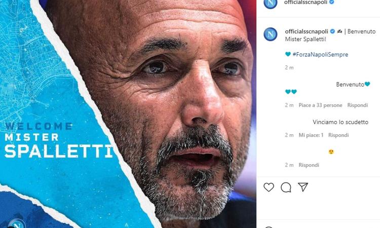 Napoli, UFFICIALE: Spalletti nuovo allenatore