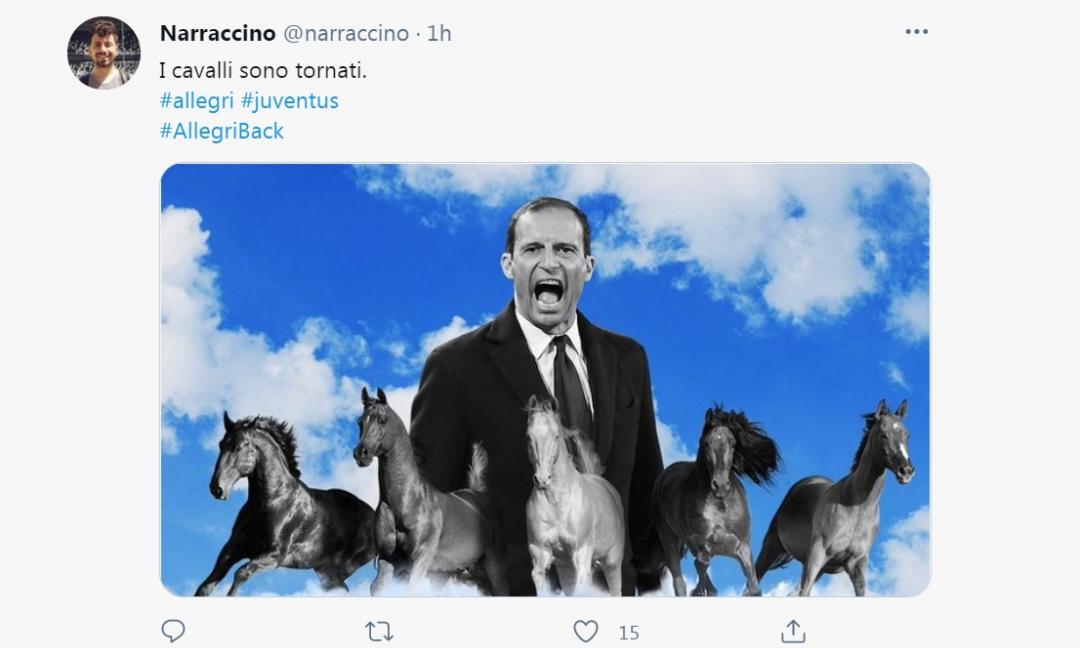 Allegri torna alla Juve, ecco i migliori 'meme' dei tifosi bianconeri GALLERY