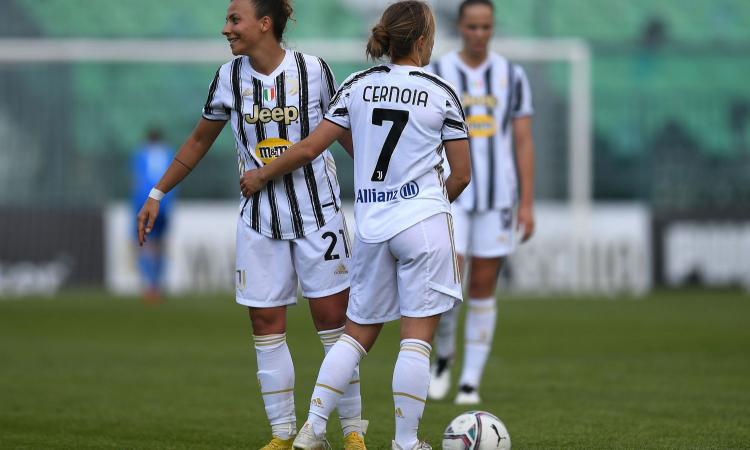 Juve Women, Cernoia in conferenza: 'Abbiamo giocato un grande calcio contro un top club'