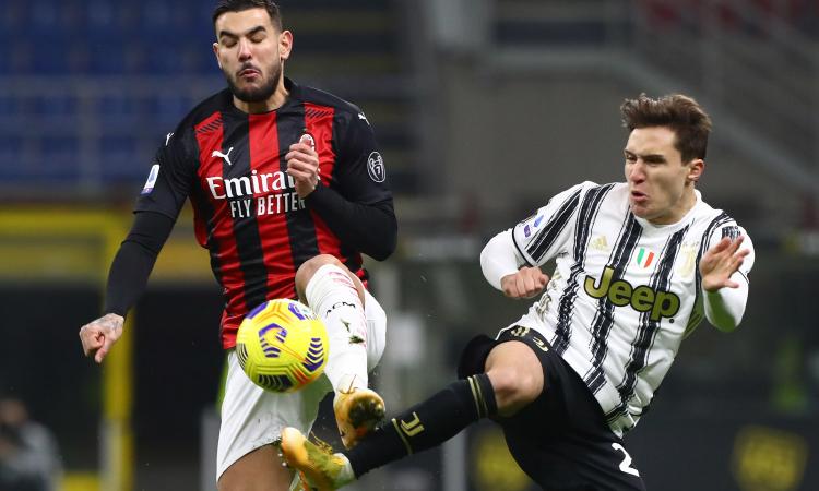 Milan-Juve: quella 'sfida' tra Chiesa e Theo...