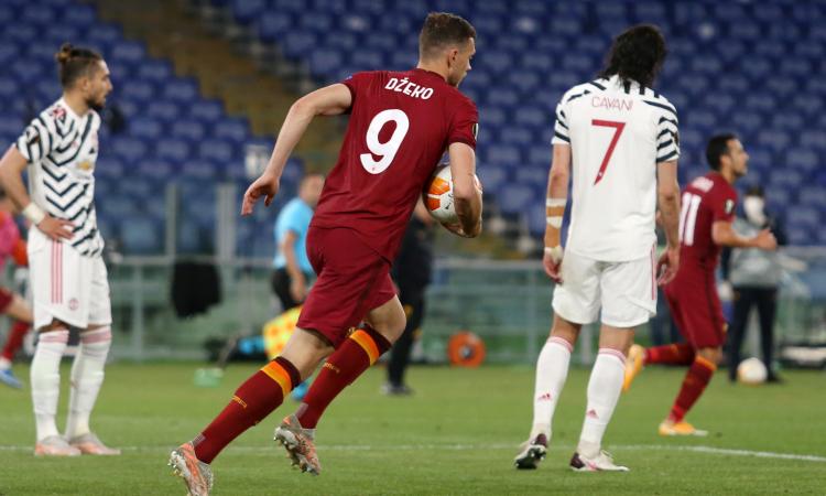 Dzeko torna 'capitano' della Roma: la Juve in attesa, c'è la mossa dei giallorossi