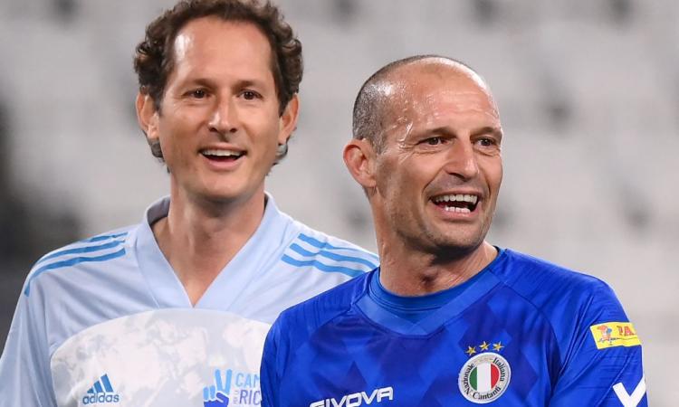 Juventus e Massimiliano Allegri: il retroscena su John Elkann
