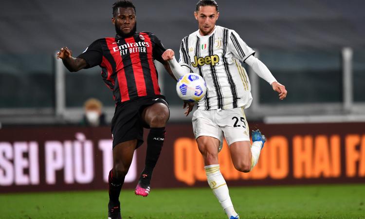 Kessie: 'Mi aspetto una grande Juve come sempre, e se danno un rigore al Milan...'