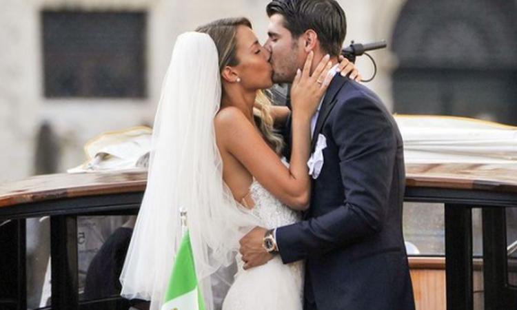 Juve, buon anniversario a Morata e la sua Alice: 'Fin dal primo giorno lo sapevo...' FOTO