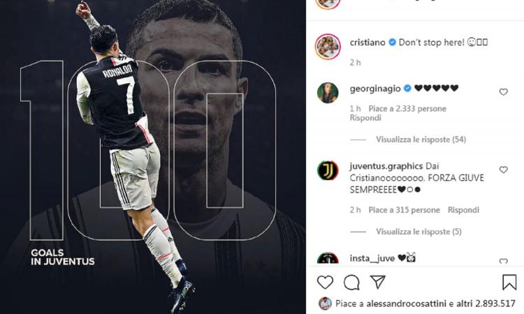 Ronaldo 100 gol: 'Non mi fermo!' Messaggio alla Juve?