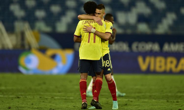 Copa America: Cuadrado in gol, arrivano i complimenti della Juventus 