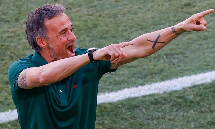 Luis Enrique: 'Tutti i c.t. elogiano Morata, Simon ha dato una lezione'