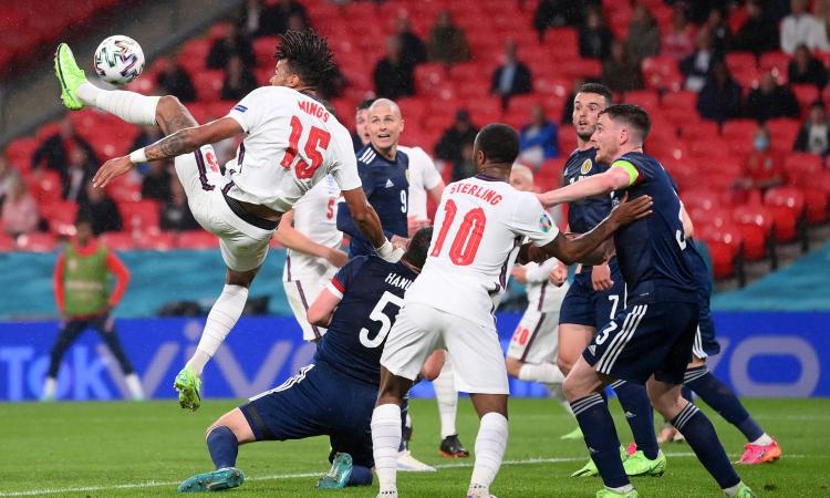 Europei: a Wembley emozioni sugli spalti, meno in campo, Inghilterra-Scozia 0-0