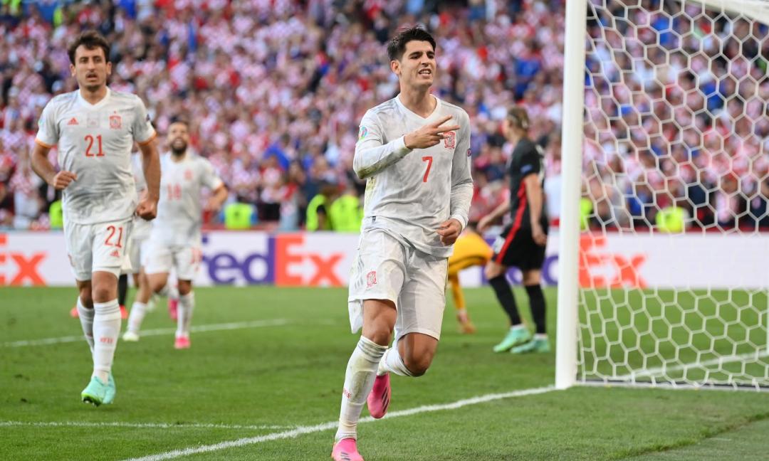 Morata in semifinale: la Spagna batte la Svizzera ai ...