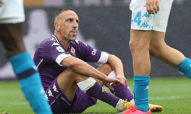 Ribery: 'La Fiorentina mi ha mancato di rispetto, voglio restare in Italia'